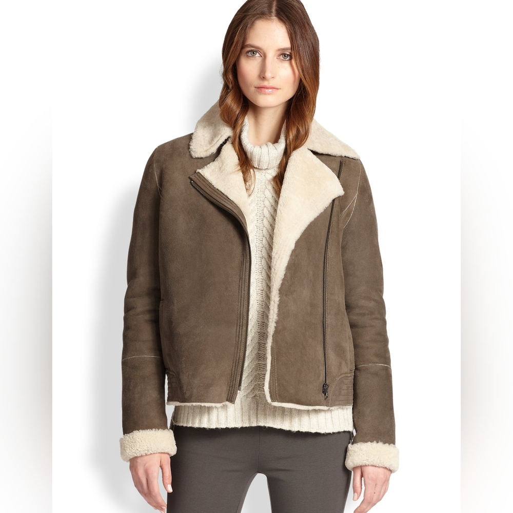 Vince lamb shearling jacket